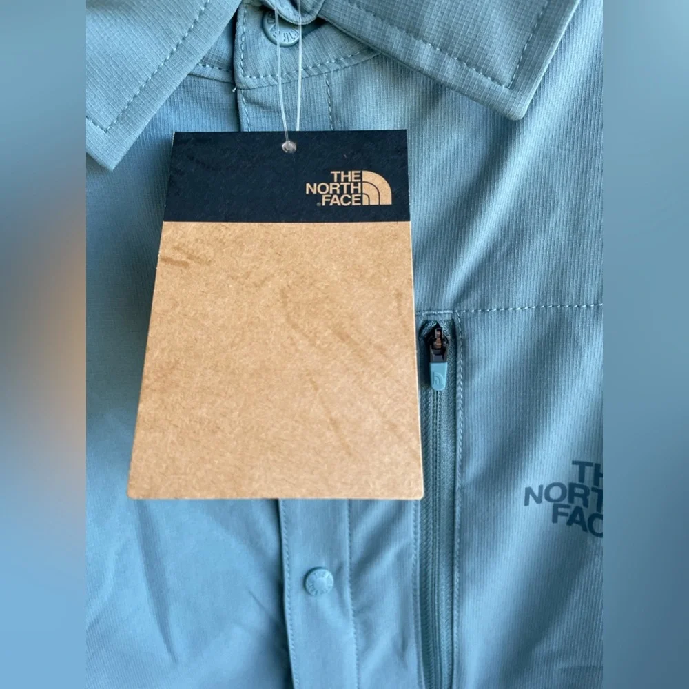The North Face Trail Shirt in Goblin Blue - 40 UPF - NWT | Large